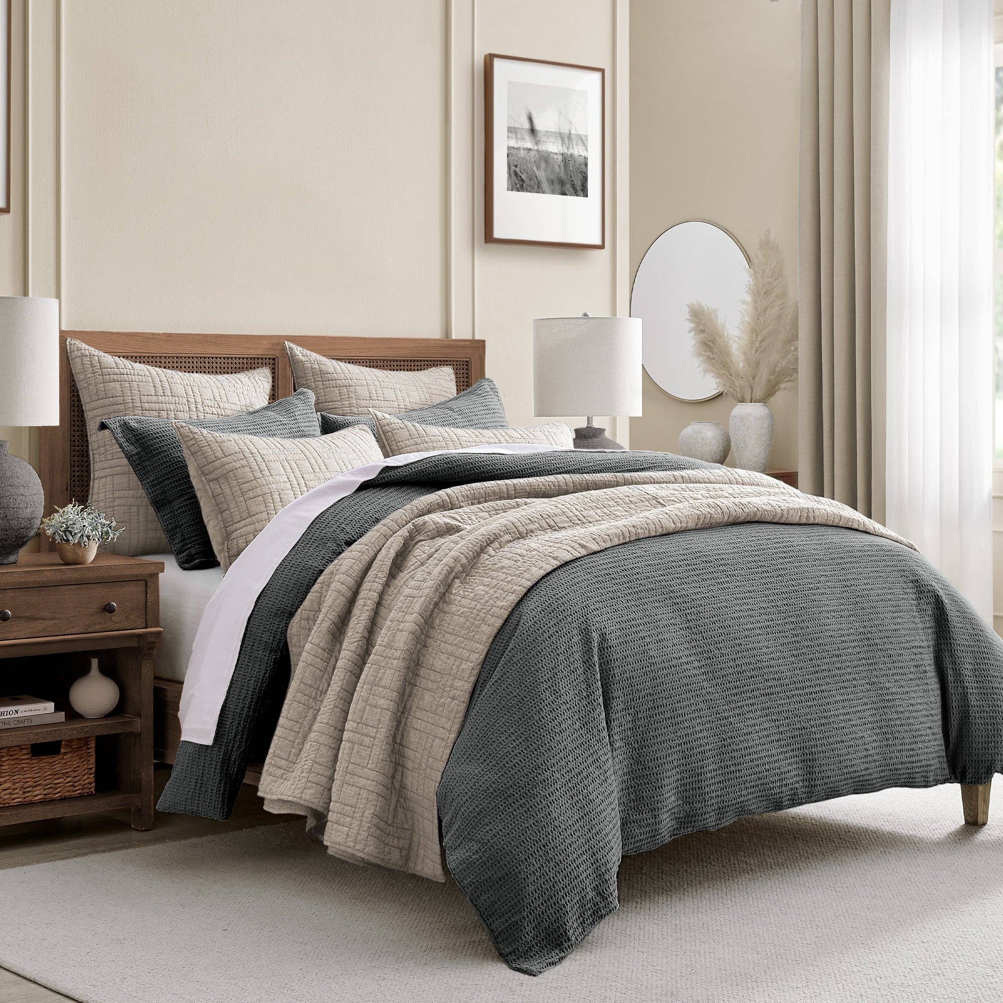 Levtex Home - Wholesale Bedding Set - Cloud Waffle Duvet/Comforter Set81