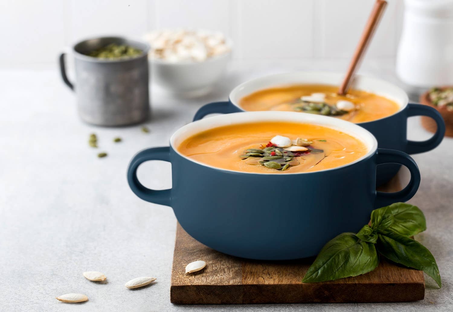 Kook - Wholesale Serve Bowl - Kook Ceramic Soup Crocks, 18 oz, Set of 45