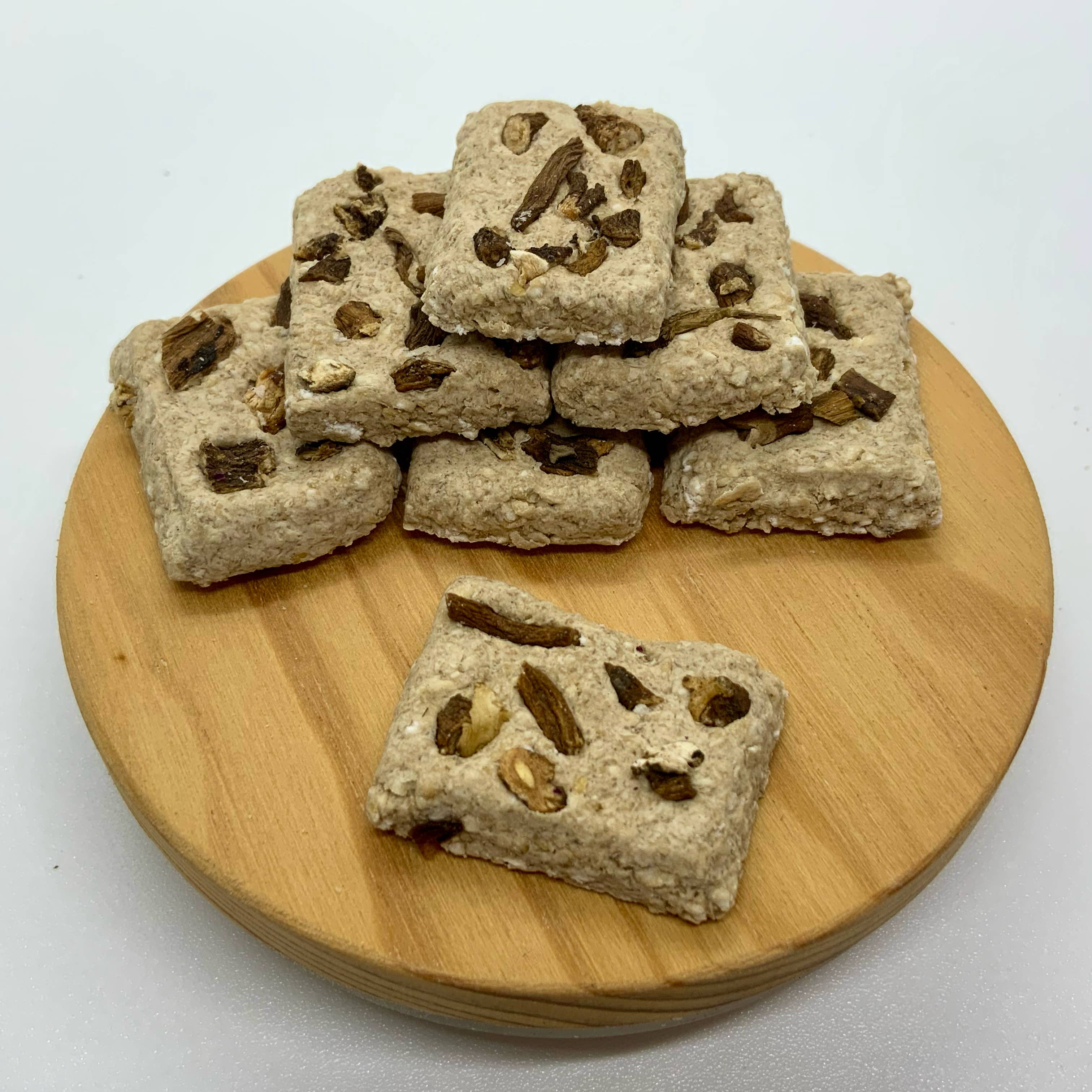 No Furries Delights - Wholesale Pet supplement – Not cat/dog - Granola Bark with Dandelion Root (50g | 1.76oz)