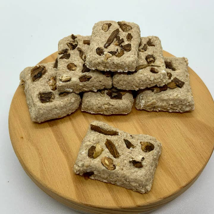 No Furries Delights - Wholesale Pet supplement – Not cat/dog - Granola Bark with Dandelion Root (50g | 1.76oz)0