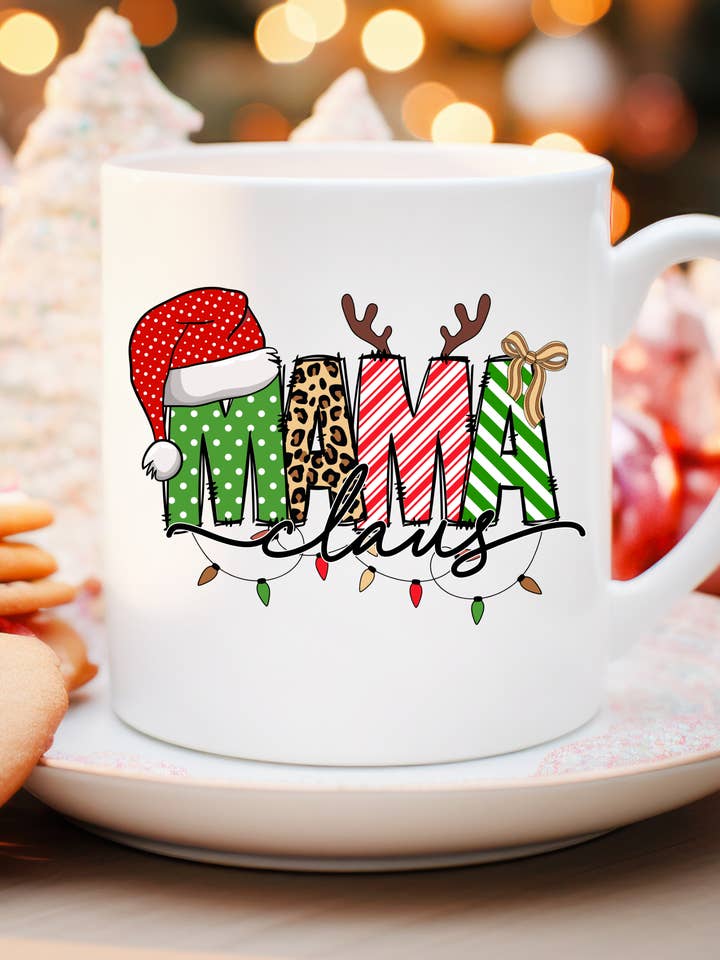 Tazza Mama Claus per la vendita all'ingrosso da parte di Lunastry