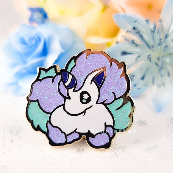 Galarian Ponyta Enamel Pin for wholesale by Bonnies Lab