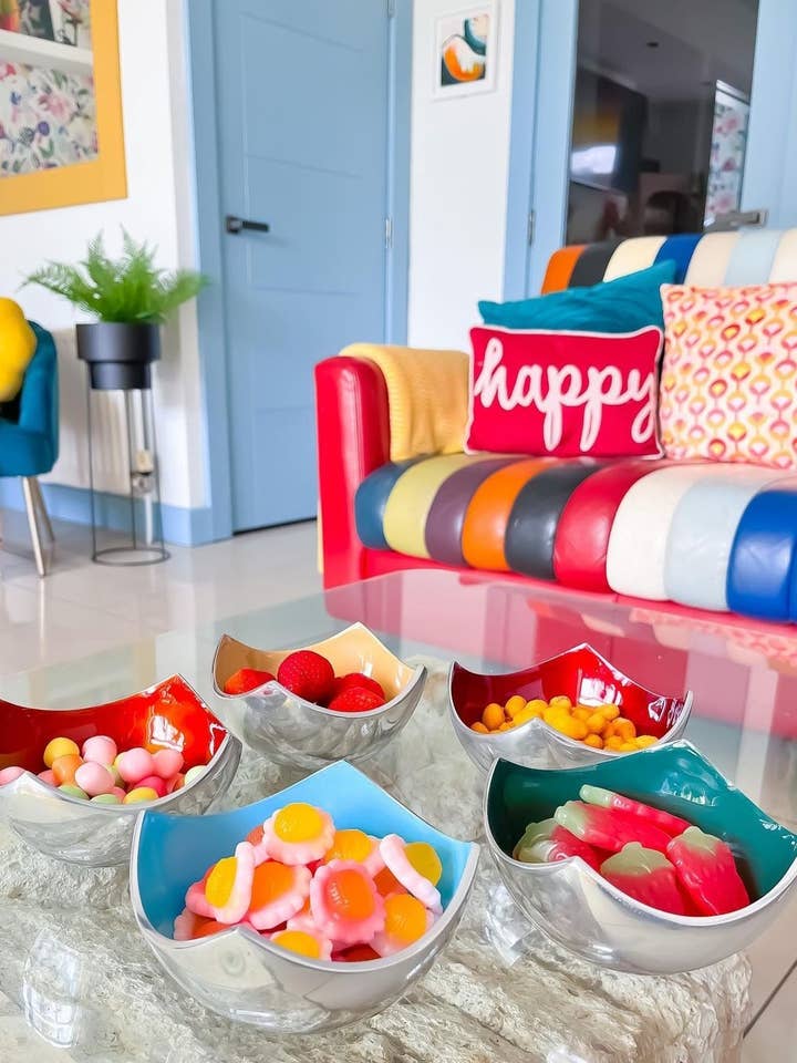 Recycled Aluminium Small 4 Point Bowl (Jewellery Dish) for wholesale by Oh So Pretty & Green