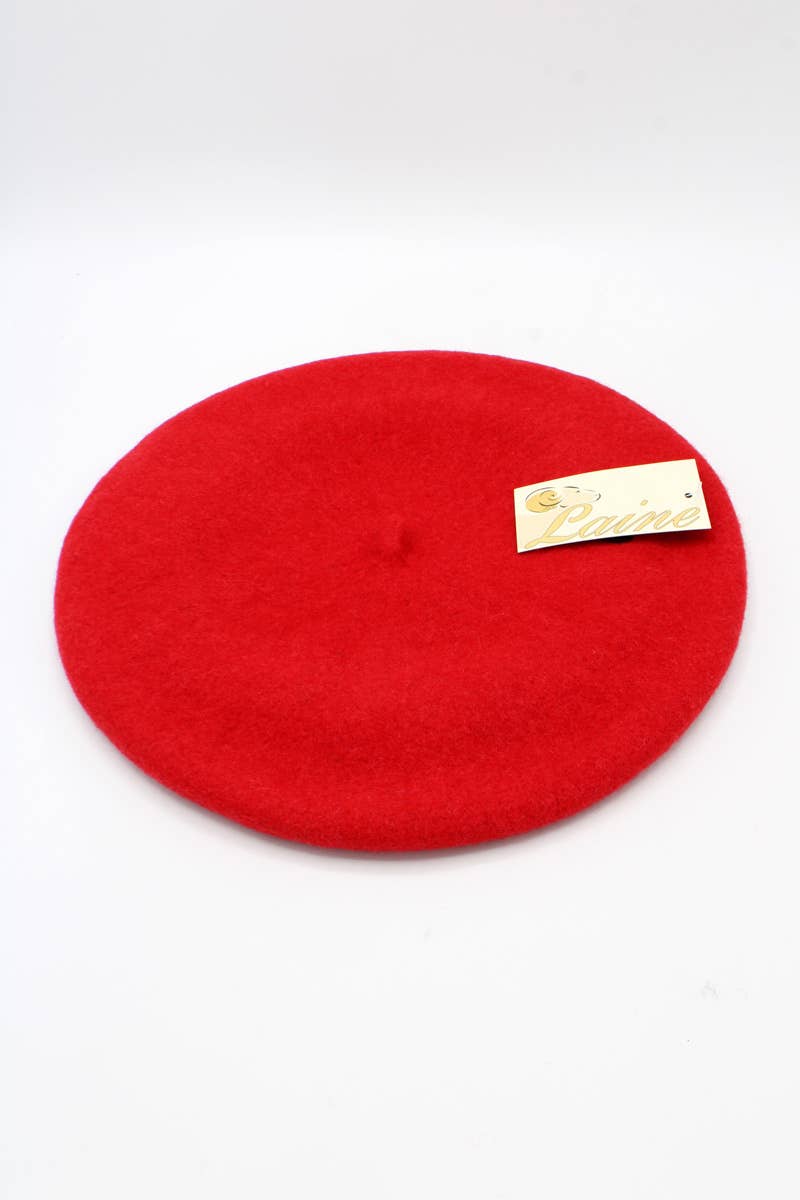 Hologramme Paris - Vendita all'ingrosso Basco - Unisex - Berretto classico in pura lana121