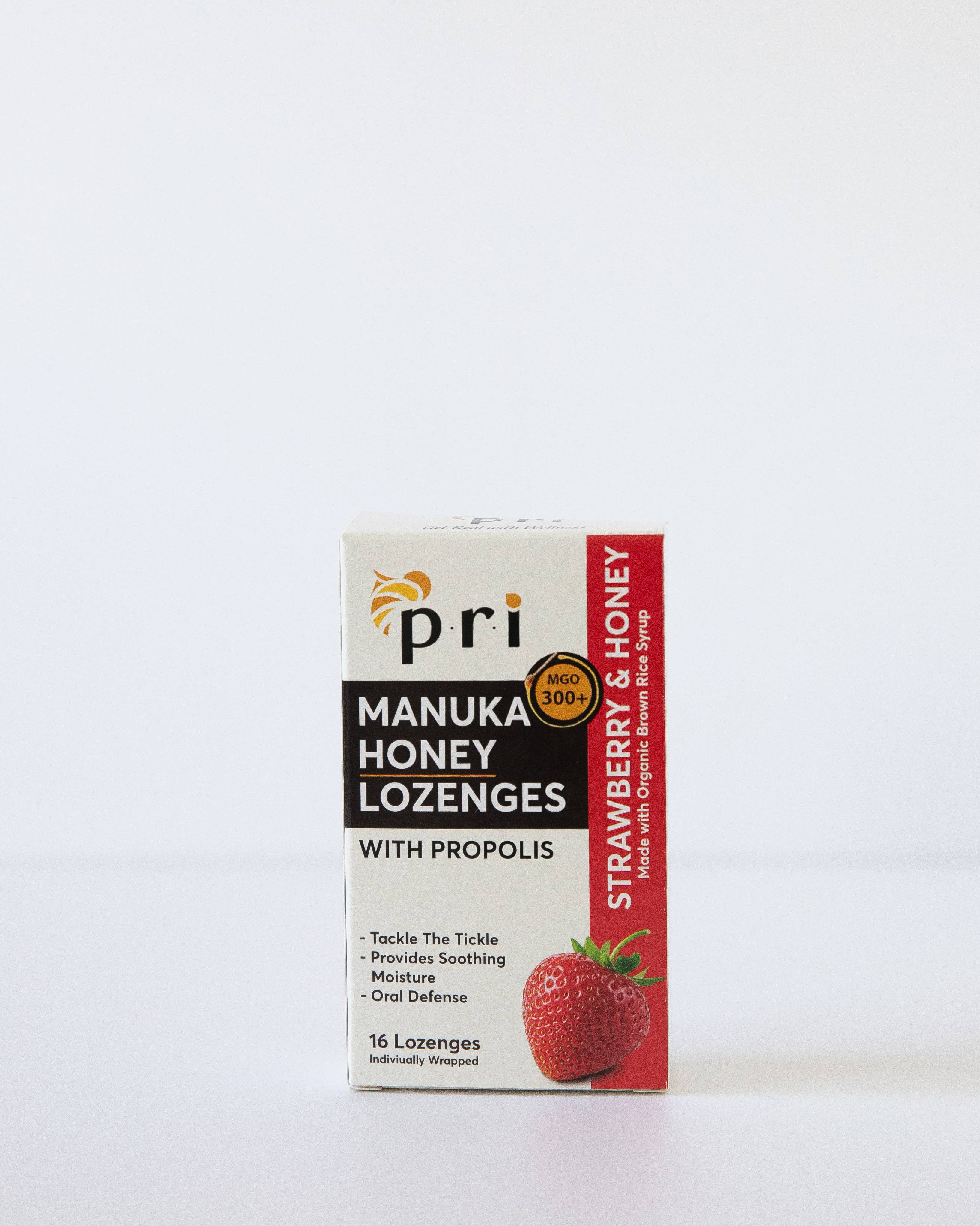 Pacific Resources - Wholesale Lozenges/Cough Drops - Manuka Honey & Propolis Lozenges/Cough Drops Strawberry