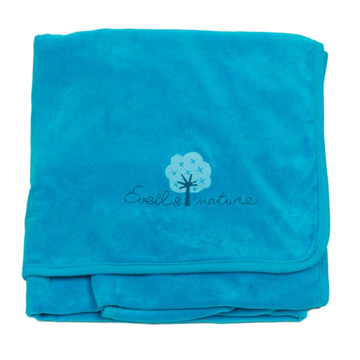 Lagoon Plaid 75 x 100 cm for wholesale by Eveil et Nature