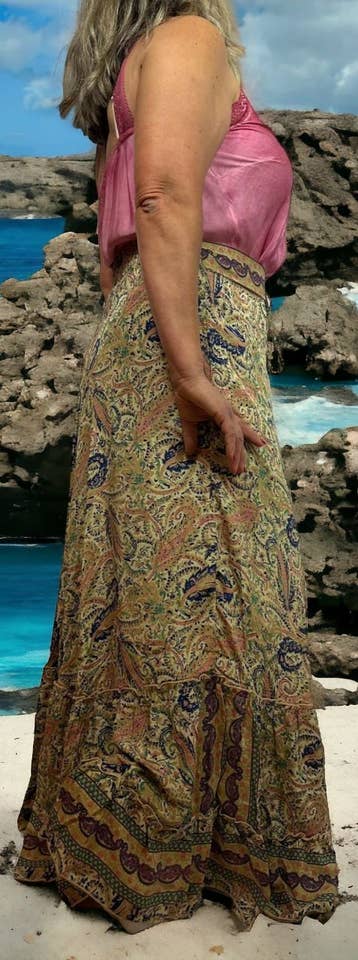 Nola by bijusol – wholesale Skirt – Women’s – Silk Skirt1