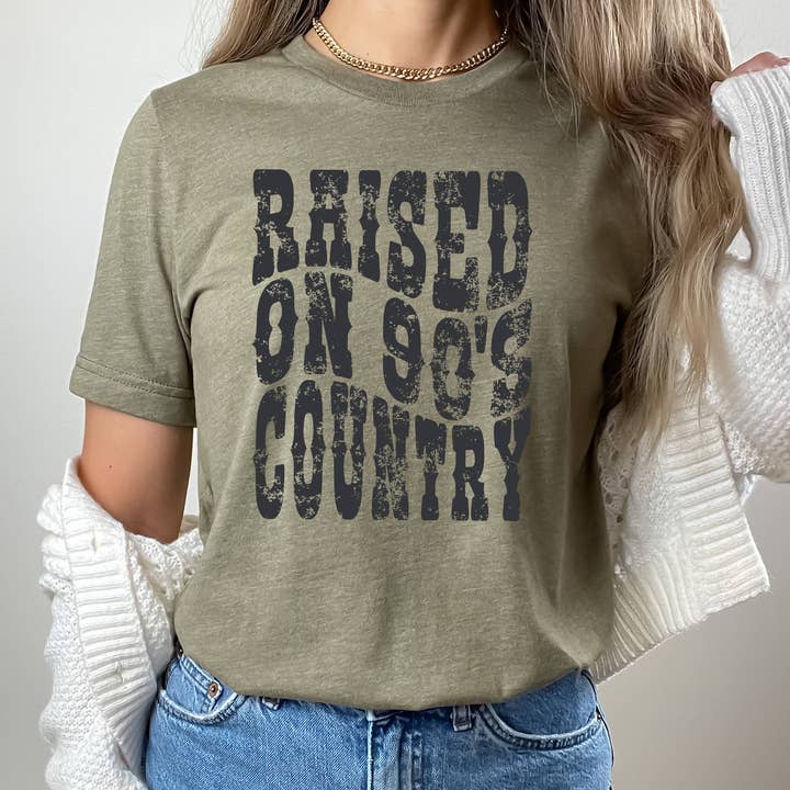 Opgegroeid op Country uit de jaren voor wholesale door Taurus Belle Boutique