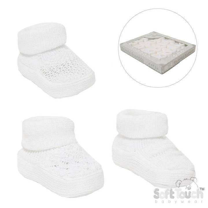 Chaussons pour bébés - S406 pour la vente par Soft Touch