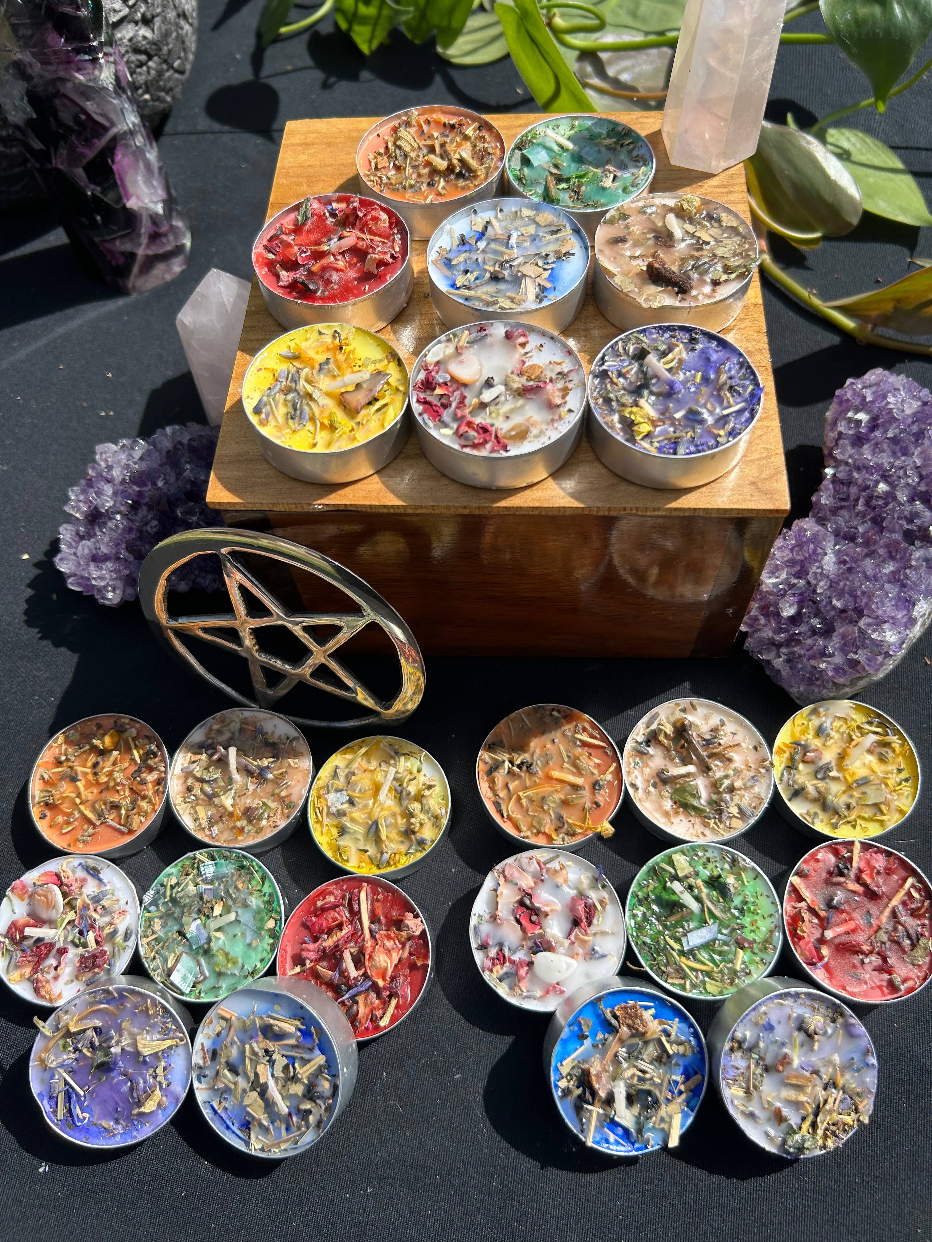 You Are Uniquely Magic - Vente Bougies chauffe-plats - Collection de 3 bougies Tealight Spell, chacune, 24 au total8