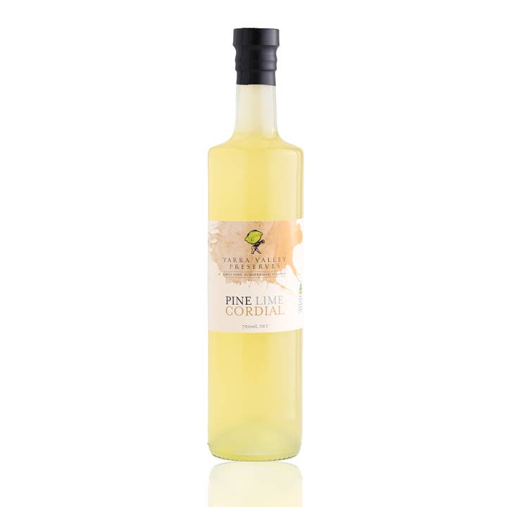 Yarra Valley Gourmet Foods - Wholesale Drink mix - Pine Lime Cordial 750ml