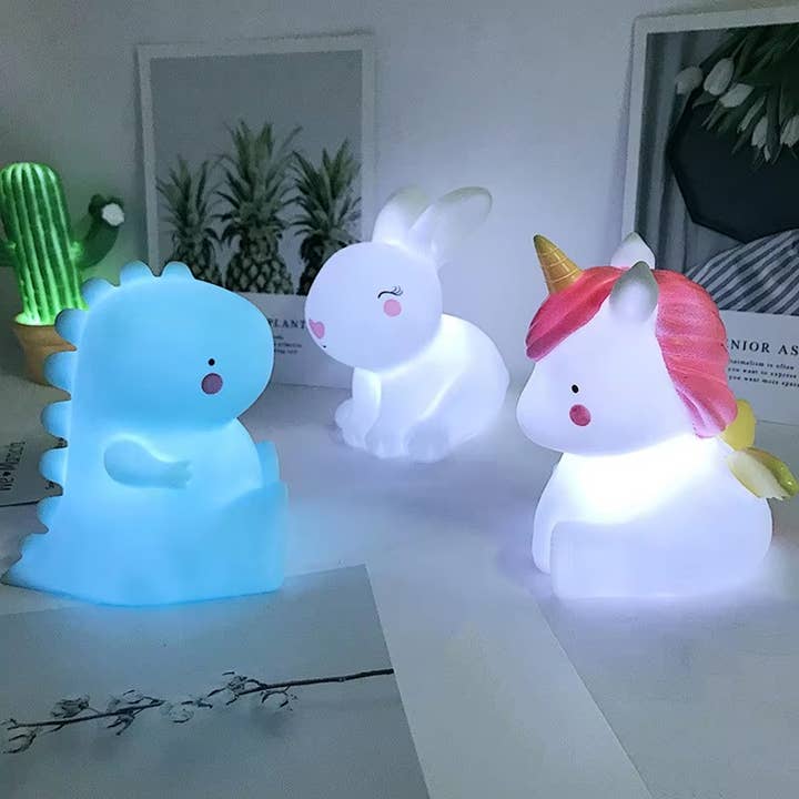 La Bella Monte - Wholesale Night Light - Kids & Baby - Night Light LED Cartoon Lamp for Holiday Décor - Assorted