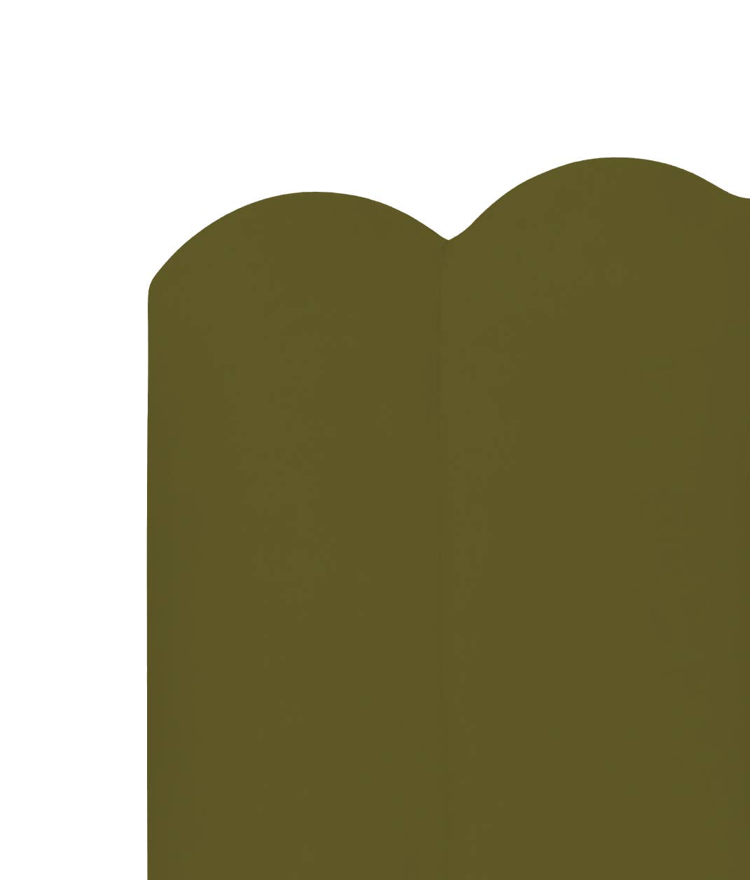 Really Nice Things - Wholesale Headboard - Upholstered headboard in sage green velvet 160x74cm6