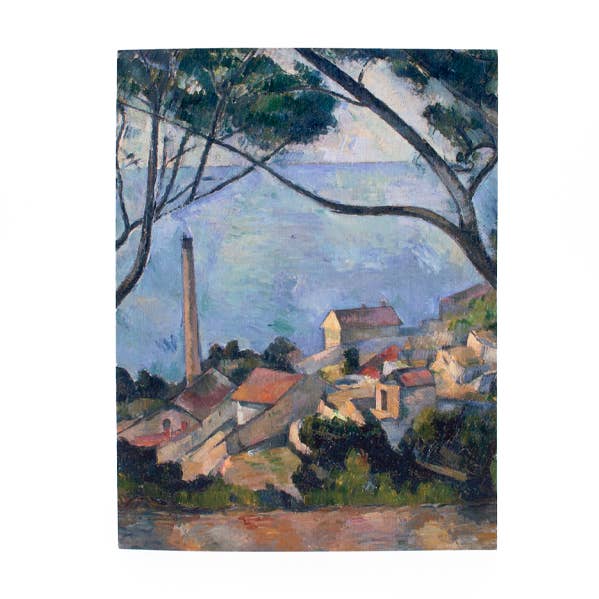 Caderno de Artista – Paul Cézanne – Paisagem Marinha de L'Estaque por atacado de MUSEUM WEBSHOP