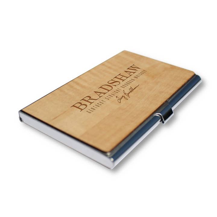 WUDN Handcrafted - Wholesale Business Card Holder - Customizable Wooden Business Card Holder9