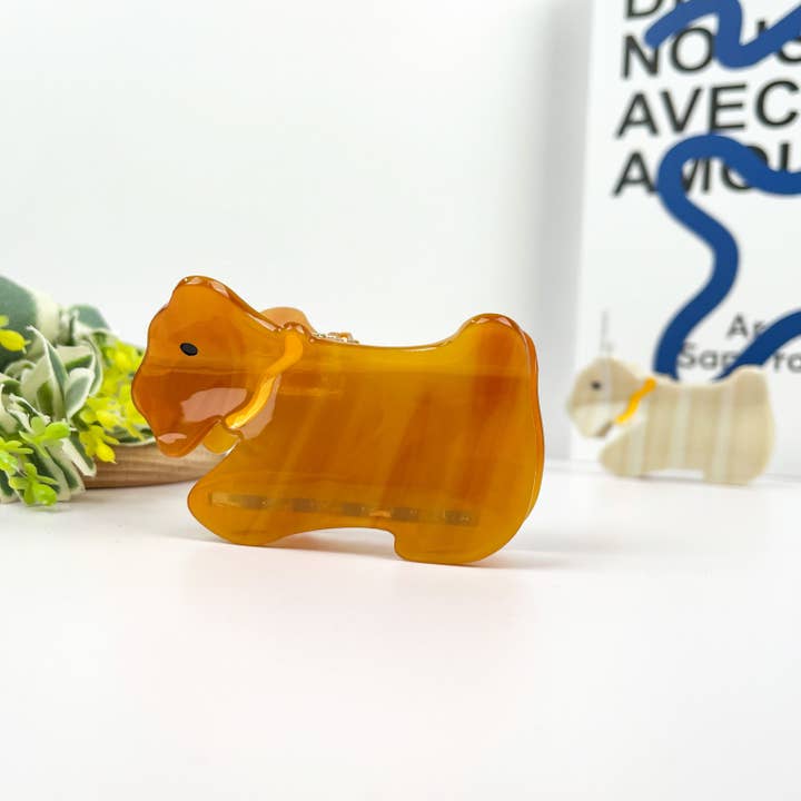 TheDivaSoap - Wholesale Hair Clip - Women's - Cute Puppy Hair Clip,Acetate Animal Hair Claw