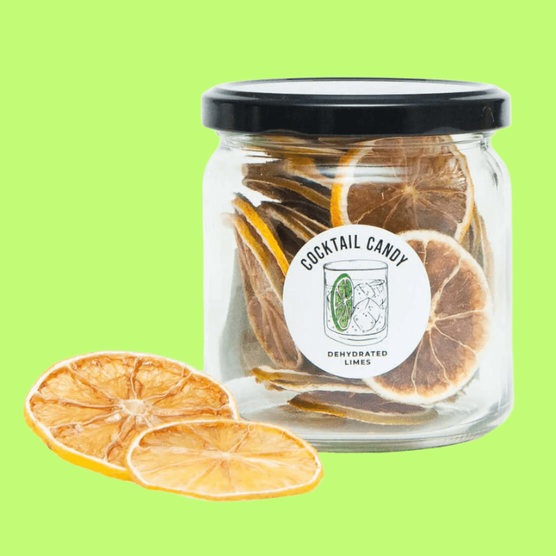 Cocktail Candy - Vendita all'ingrosso Frutta secca/disidratata - Fette di lime disidratato3