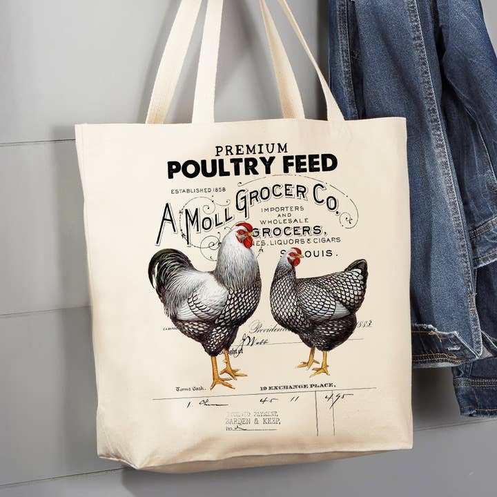 Canvas Tote Feed Market Tote Feedprojects Tote FEED Projects