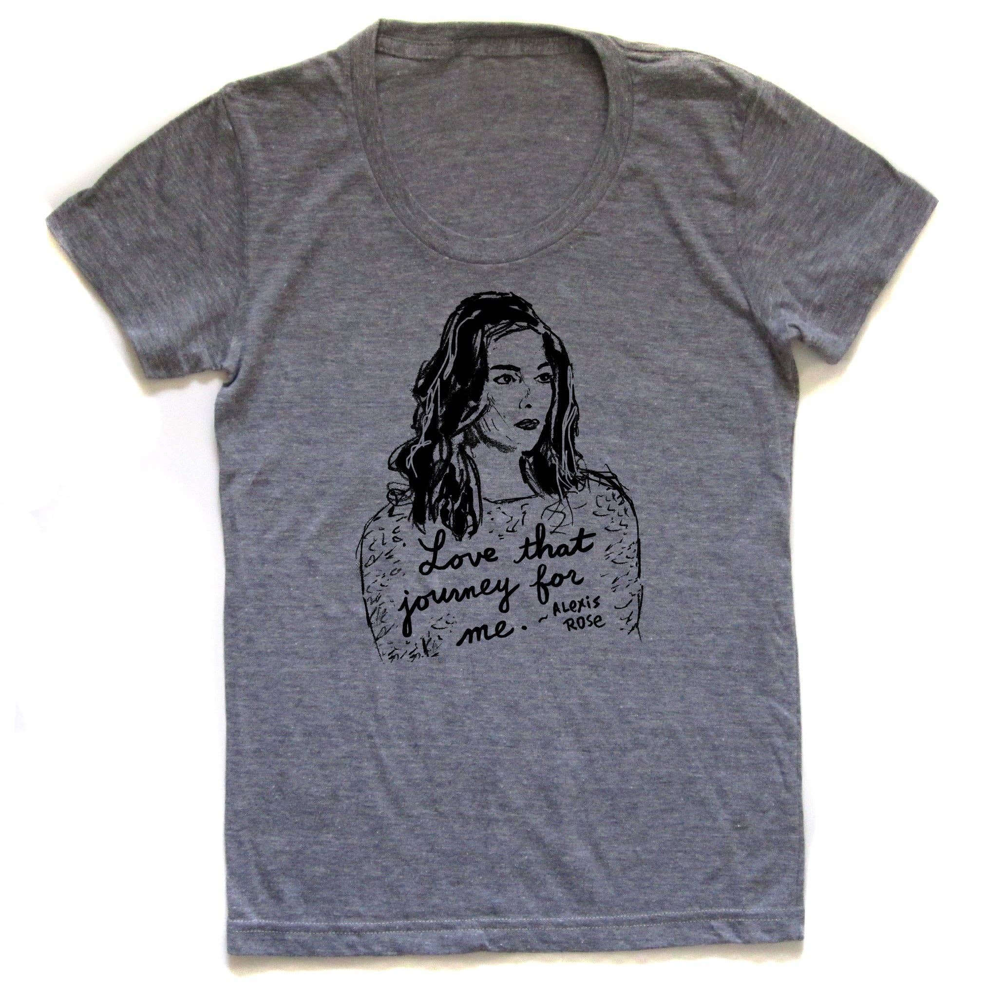 Megan Lee Designs - Wholesale Screen Printed T-Shirt - Women's - Alexis Rose (Schitt's Creek) : Women's Tee or V-neck1