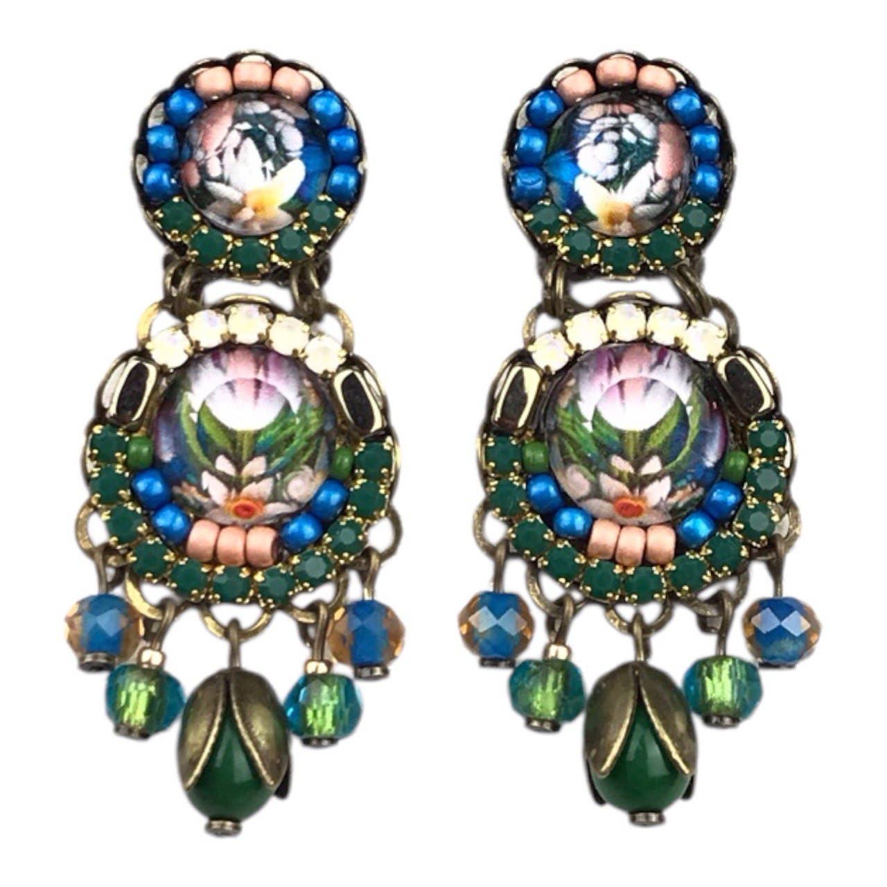 melizijewelry - Vendita all'ingrosso Orecchini pendenti - Orecchini di cristalli Forestier5