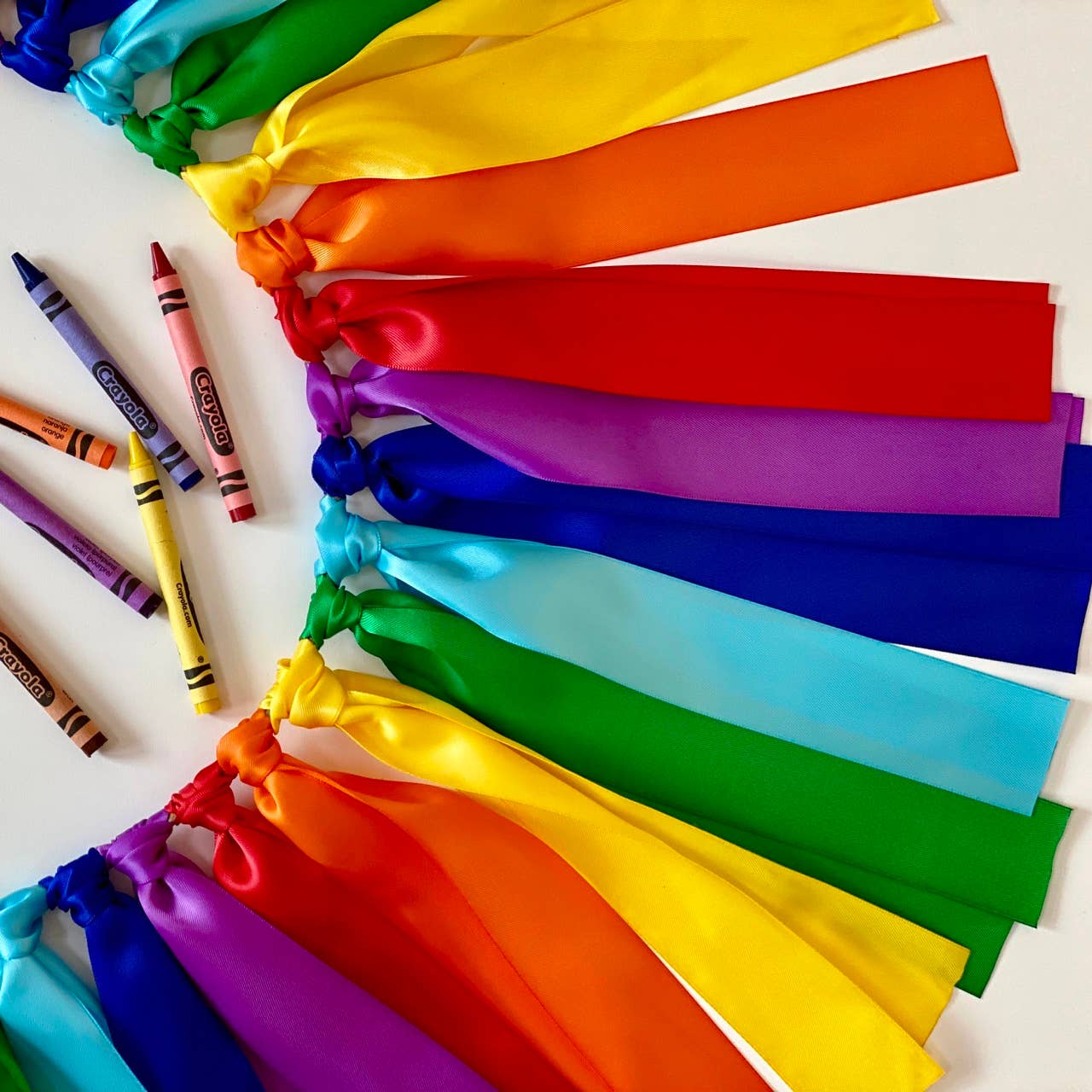 The Party Teacher - Wholesale Bunting/Garland - Rainbow or Art Ribbon Bunting6