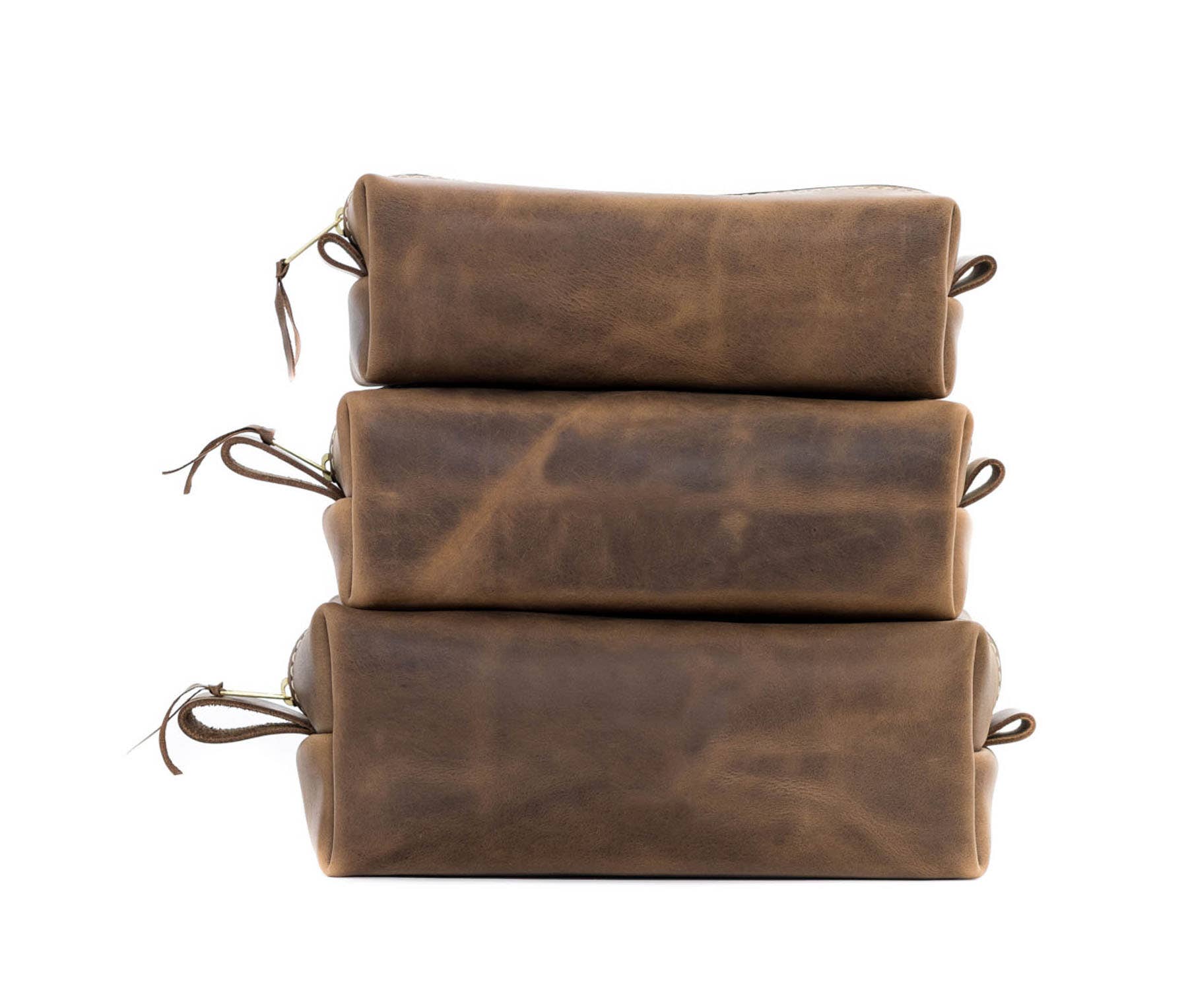 Lifetime Leather Co - Wholesale Toiletry Bag - Men's - Leather Toiletry Bag (Unlined)13