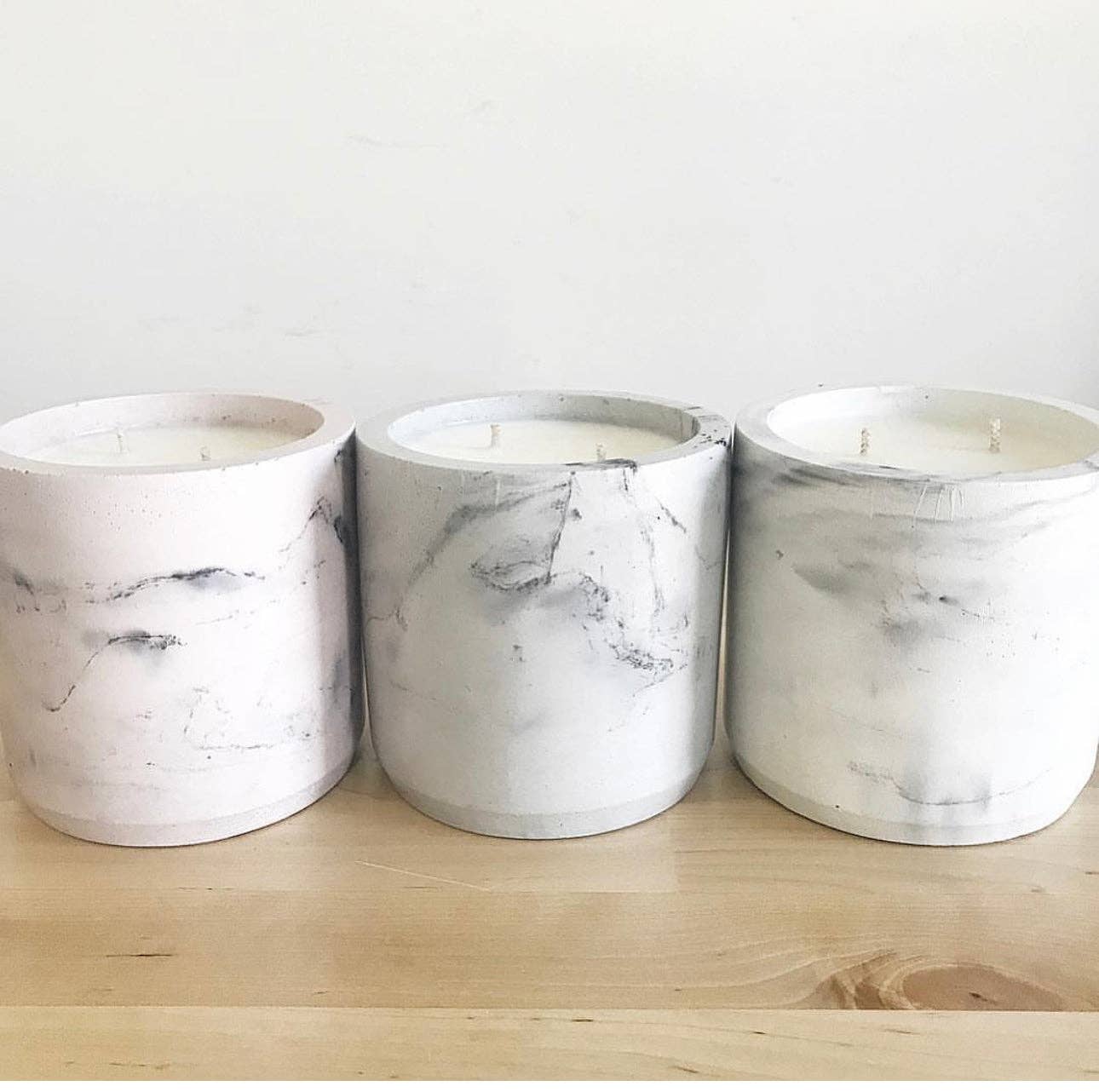 Aristocrat Creation - Vendita all'ingrosso Portacandele - Set da 15 barattoli in cemento per candele in vendita all'ingrosso0