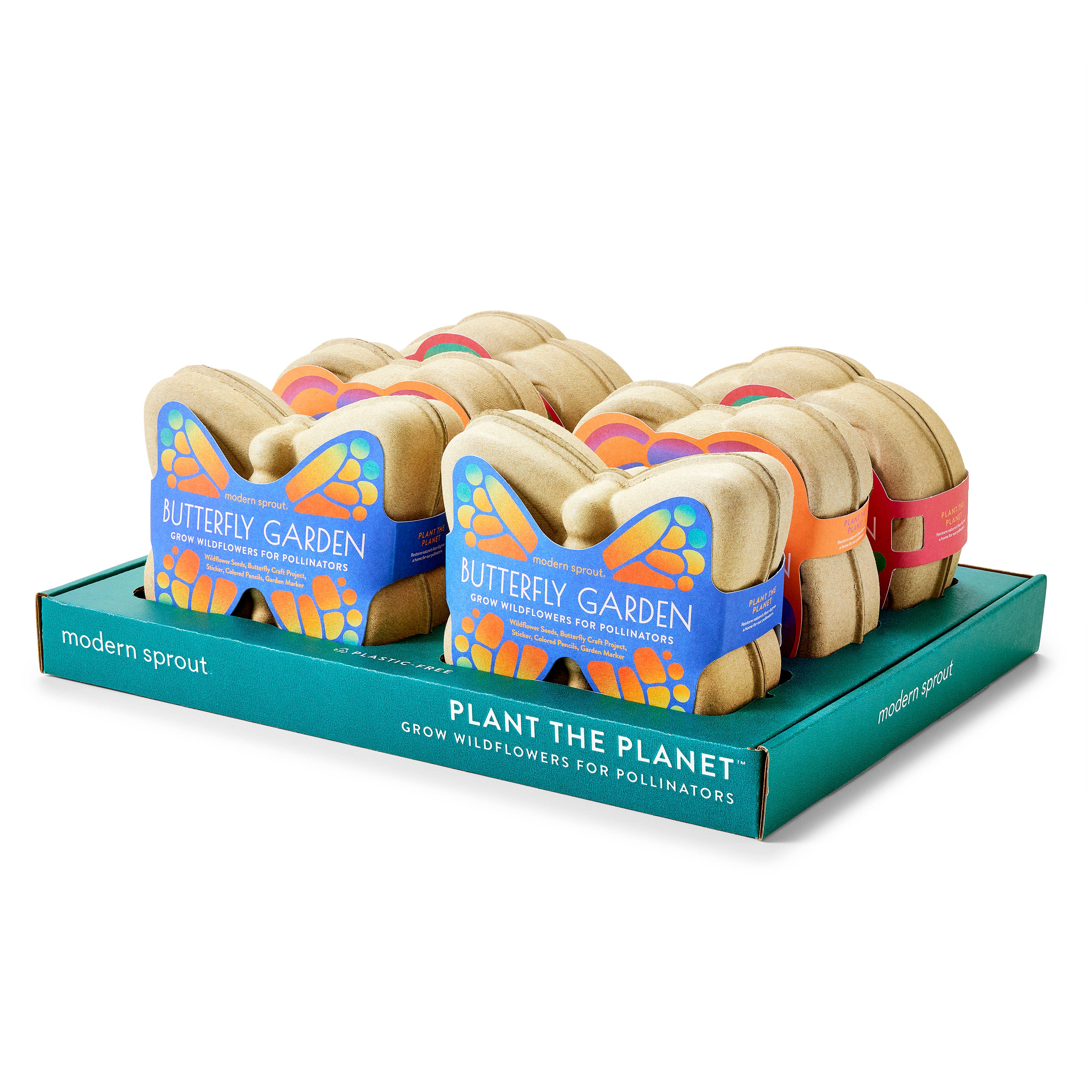 Modern Sprout - Wholesale DIY Craft Kit - Curious Critters Activity Kit - 6 Pk + Display5