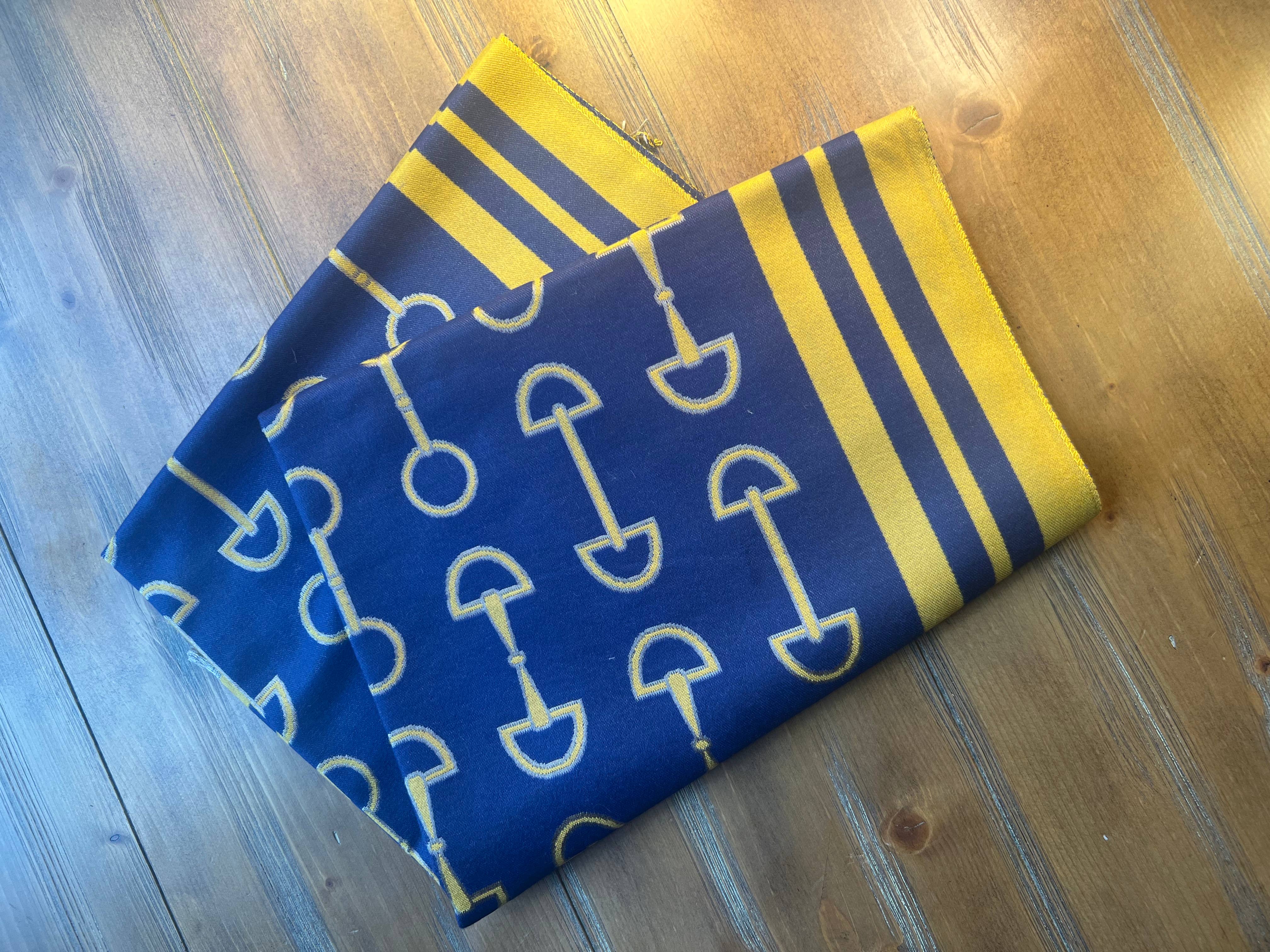 Westrian International - Vente Écharpe – femme - Écharpe d'hiver Equestrian Snaffle Bit Horse Design6