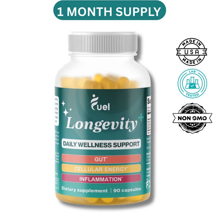 Longevity+ Daily Wellness Support for wholesale by Fuel