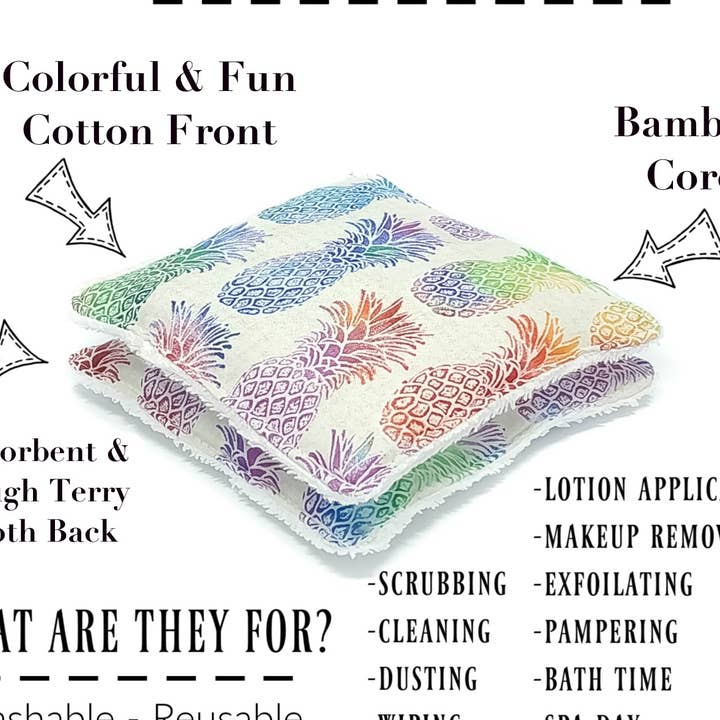 Plaid Pumpkins Unsponges (Bamboo Core) for wholesale by Crafted with Some Crazy