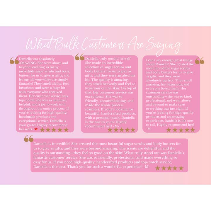 eScentually Yours - Wholesale Body Scrub/Exfoliant - Foaming Sugar Scrub 2 oz Travel Size - Custom Labeling10