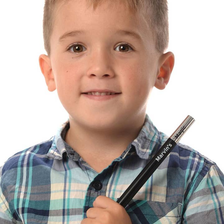 Marvin's Magic - Wholesale Magic Trick - Magic Wand Black and Silver