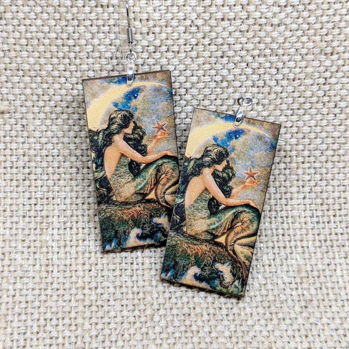 Mermaid Earrings for wholesale by Iamsonotcool