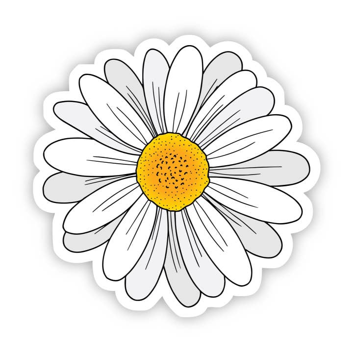 Daisy Sticker for wholesale by Big Moods