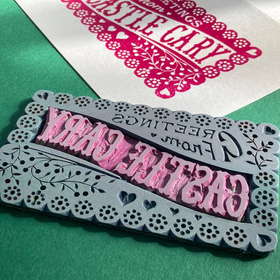 Pressed and Folded - Wholesale Everyday Greeting Card - Greetings From... YOUR TOWN! Card1