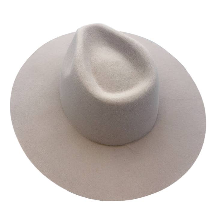 American Hat Makers - Wholesale Fedora - Uniseks - 100% wollen vilten flat brim fedora hoed - rancher stijl35