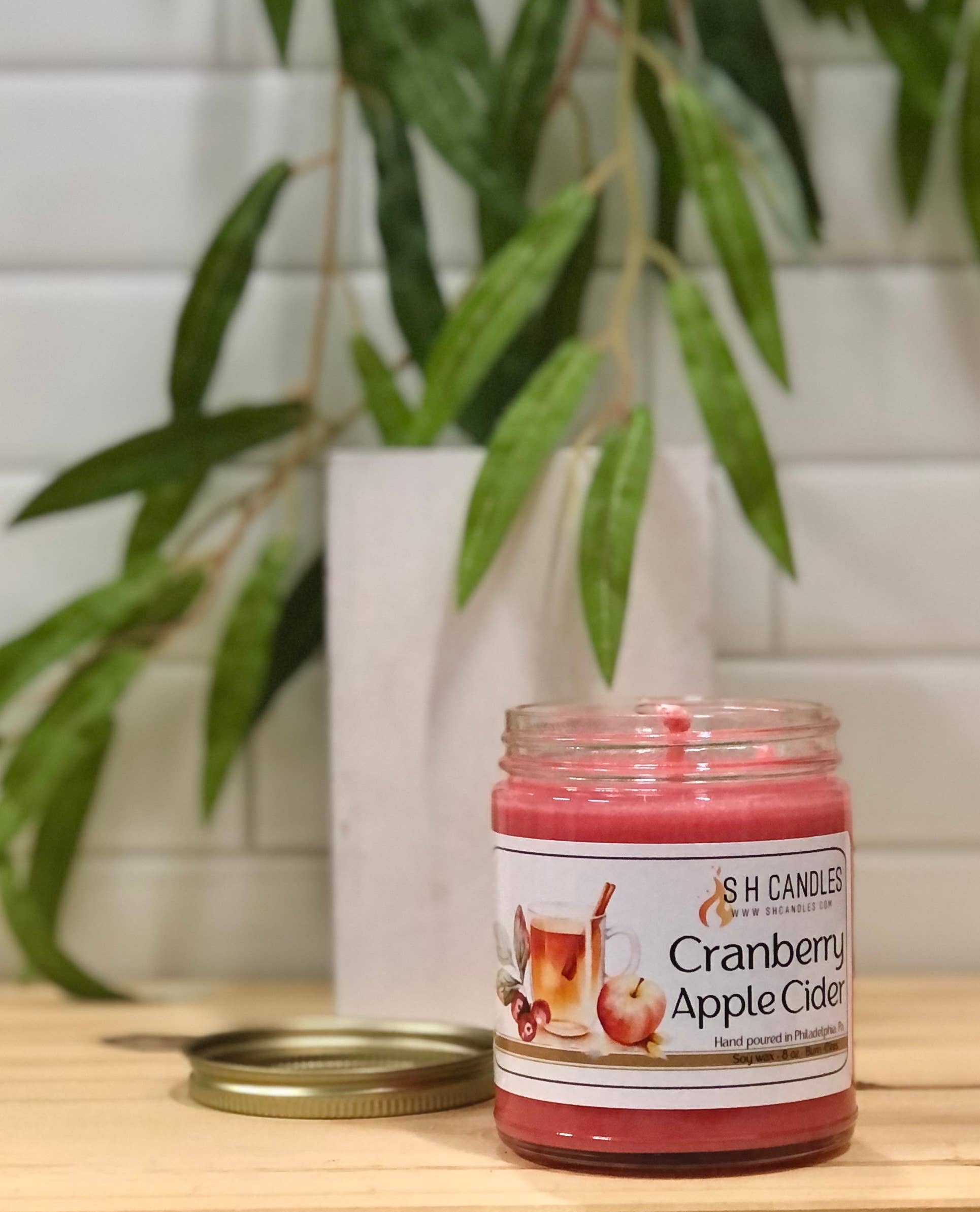 S H Candles - Wholesale Wax Melt - Cranberry Apple Cider Soy Candle Collection3