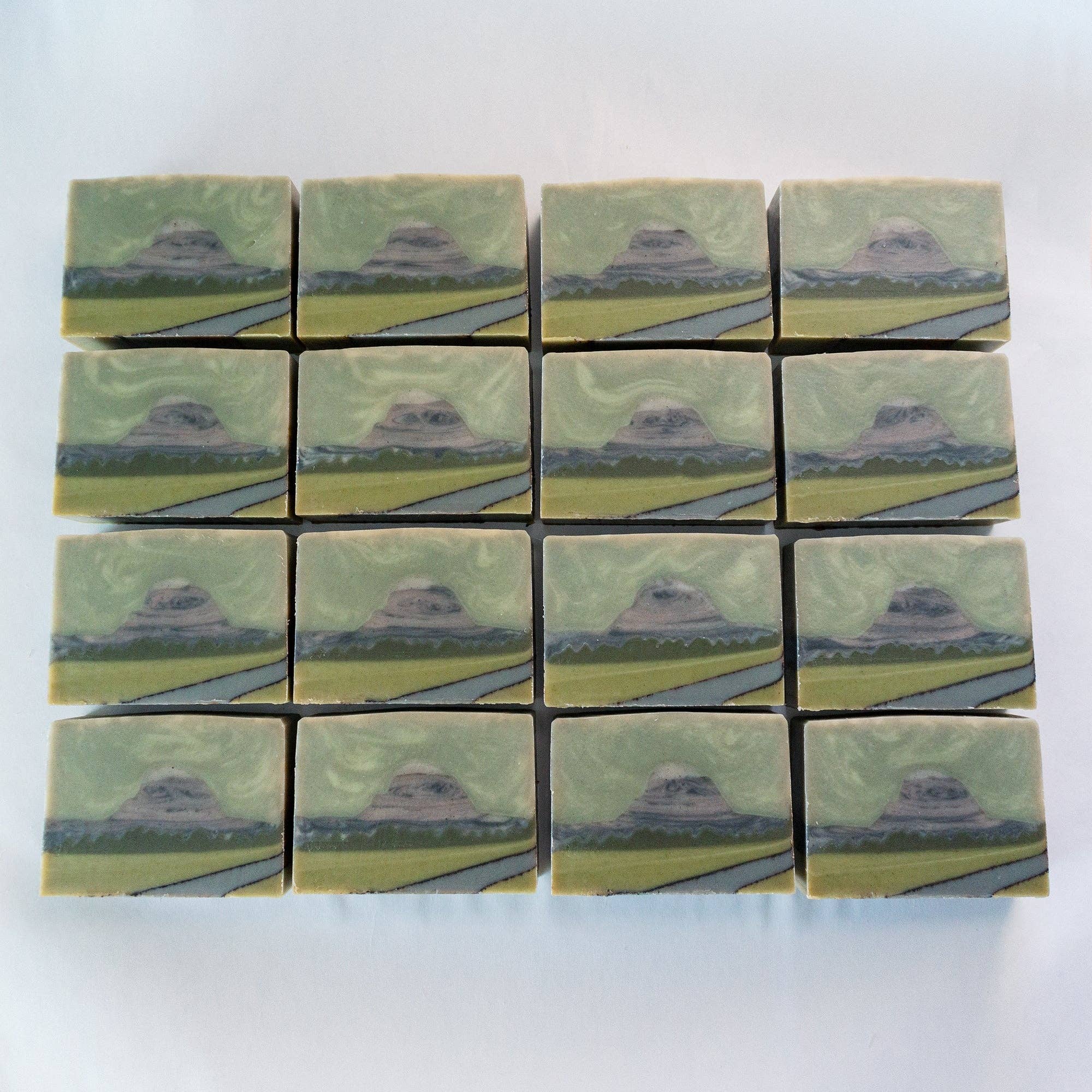 Delta Tule - Wholesale Bar Soap - Half Dome Soap // Pine Fir Needle Clove12