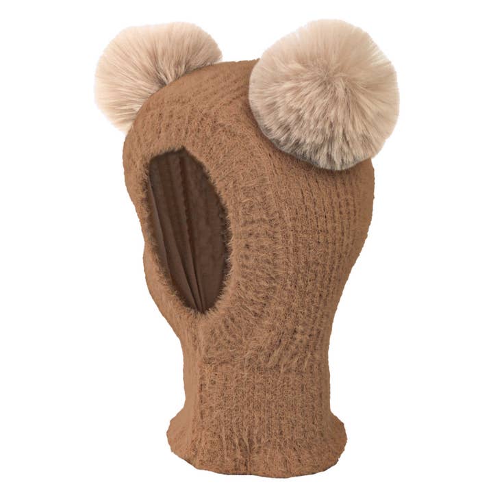 JAMIKS KIDS FASHION Sp. z o.o. Sp.k. - Wholesale Beanie - Kids - Children’s Winter Balaclava with Two Pom-Poms Arcadio2