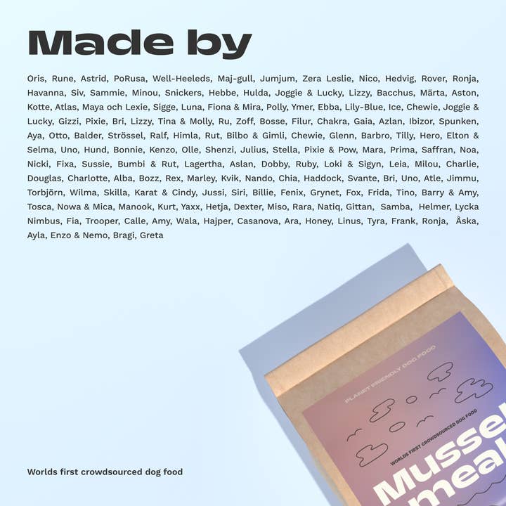 Glufs - Wholesale Pet Food - Dog - Musselmeal6