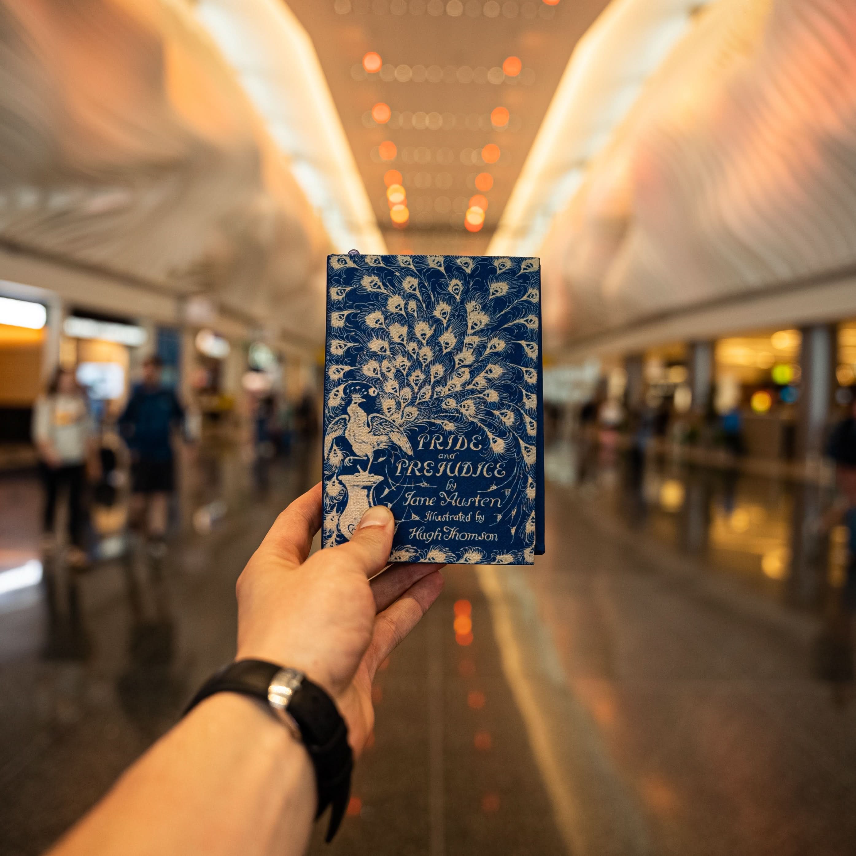 Novel Book Store – wholesale Passport case – Unisex – 'Pride & Prejudice' (Peacock Edition) by Jane Austen 1813 Passport/Notebook Wallet8