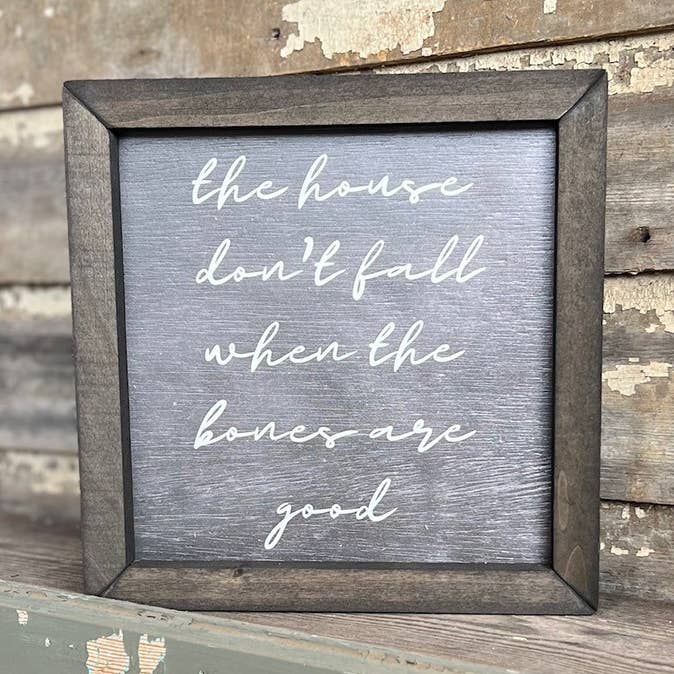 FBBHMK002 Bones are Good Box Frame for wholesale by JanMichaels Art & Home