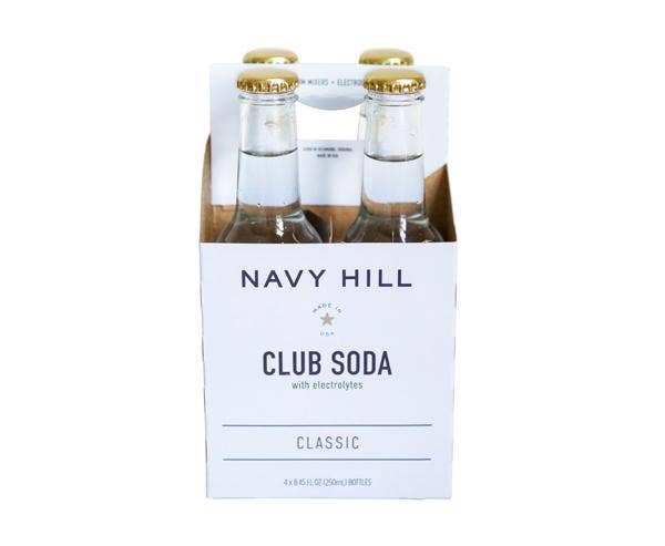 Navy Hill - Wholesale Soda/Carbonated Drink - Case of Classic Club Soda (16 Bottles)0