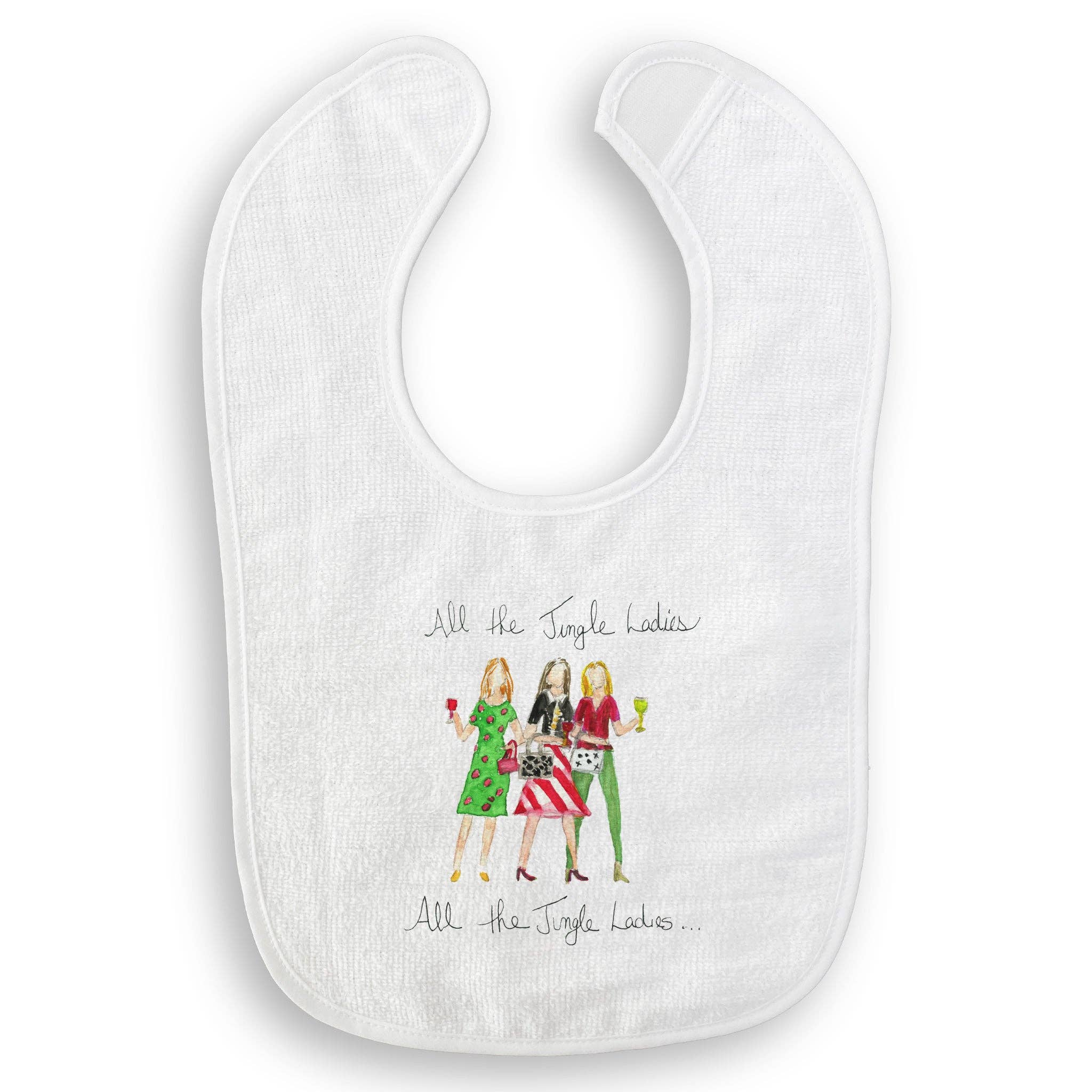 French Graffiti – Toalha de chá por atacado – Todas as mulheres do Jingle15