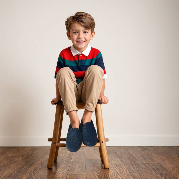 Floafers - Wholesale Casual Shoes - Kids - PRODIGY DRIVER NAVY PEONY/BRIGHT WHITE - KIDS