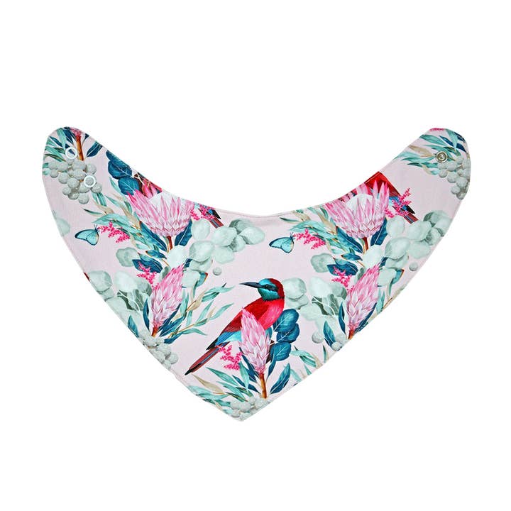 Bavaglino rosa Protea per la vendita all'ingrosso da parte di Tiny&Co