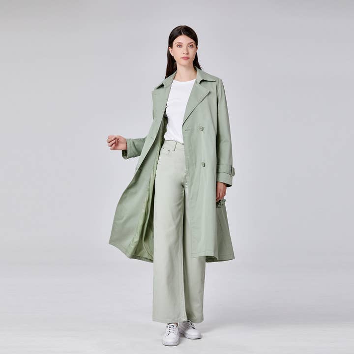 Smart and Joy - Wholesale Trench Coat - Women's - Classic-looking trench coat4