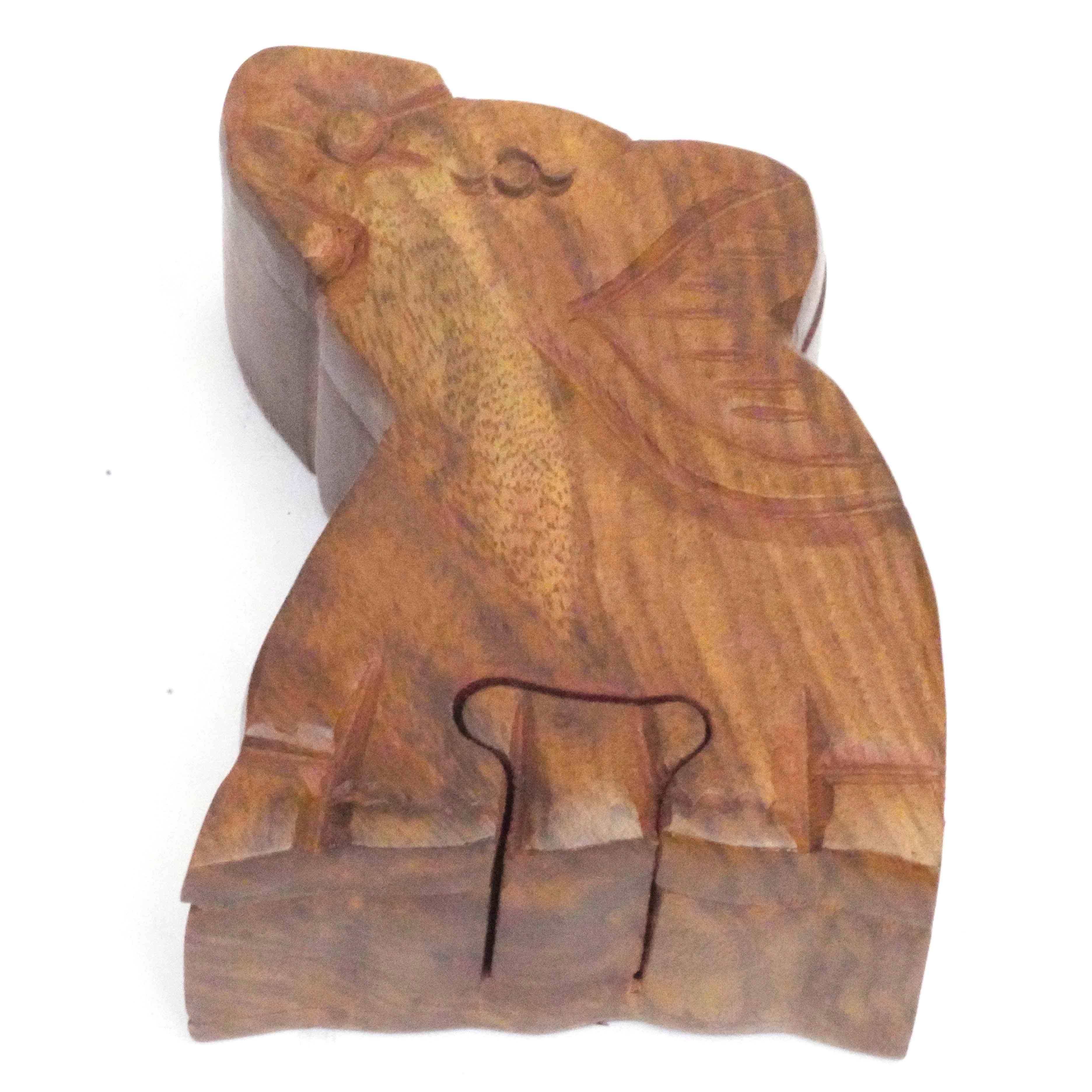 R. Expo/Song of India – Großhandel Klassisches Spielzeug – Kinder – Holz-Puzzlebox - Elefant0