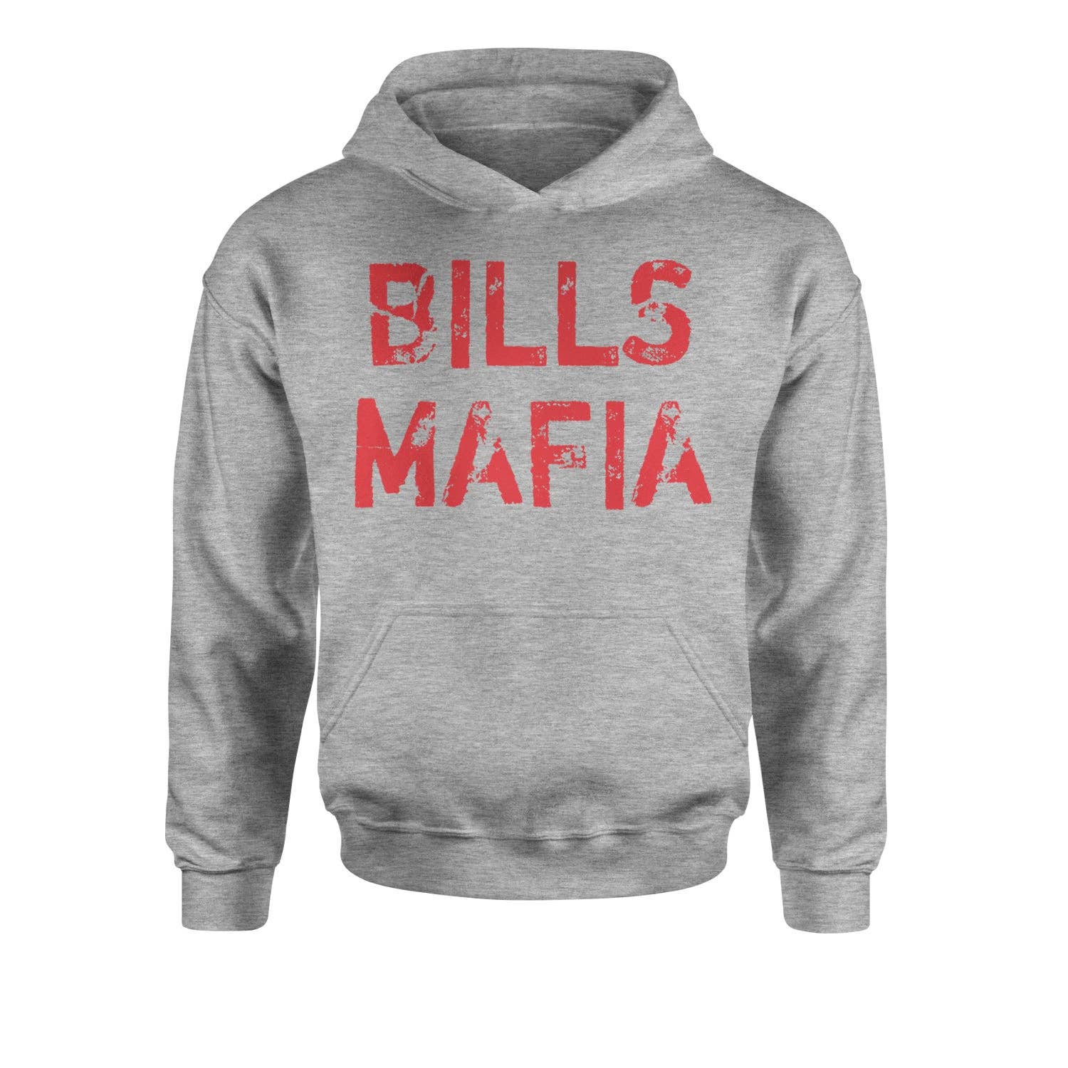 Expression Tees - Wholesale Hoodie - Kids - Distressed Bills Mafia Football Youth-Sized Hoodie2